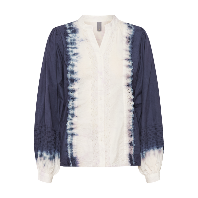 Culture CUtine Blue/White Mix Shirt