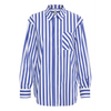 Culture CUregina Blue/White Stripe LS Shirt