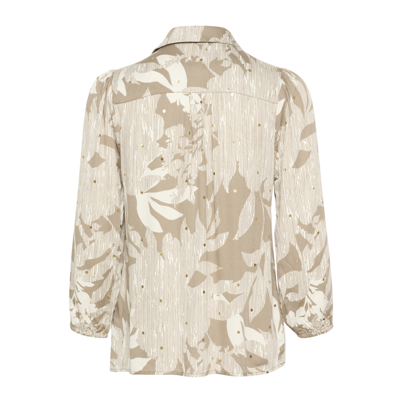 Culture CUisla Sand Leaf Blouse