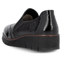 Rieker 53776-00 (Wand) Black Shoes