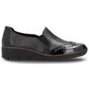 Rieker 53776-00 (Wand) Black Shoes