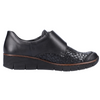 Rieker 537C0-00 (Waldy) Black Shoes