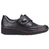 Rieker 537C0-00 (Waldy) Black Shoes