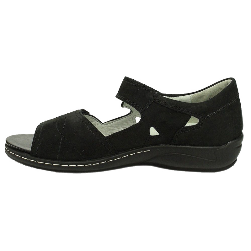 Waldlaufer Helena Black Sandals