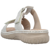 Rieker 60481-40 (Fleece) Fog Silver Weiss Sandals