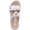 Rieker 60481-40 (Fleece) Fog Silver Weiss Sandals