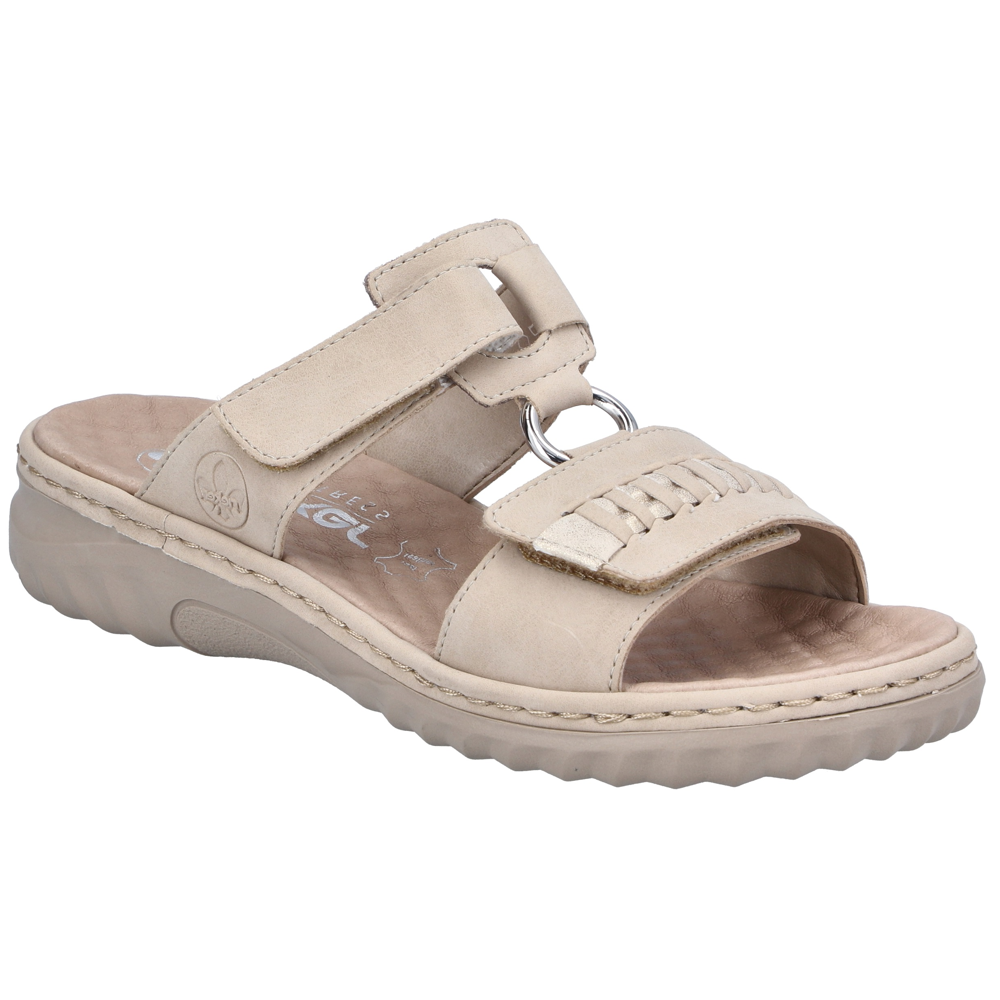 Rieker 60481-62 (Fleece) Ginger Muschel Sandals
