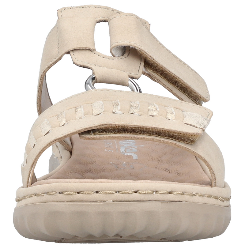Rieker 60481-62 (Fleece) Ginger Muschel Sandals