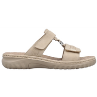 Rieker 60481-62 (Fleece) Ginger Muschel Sandals