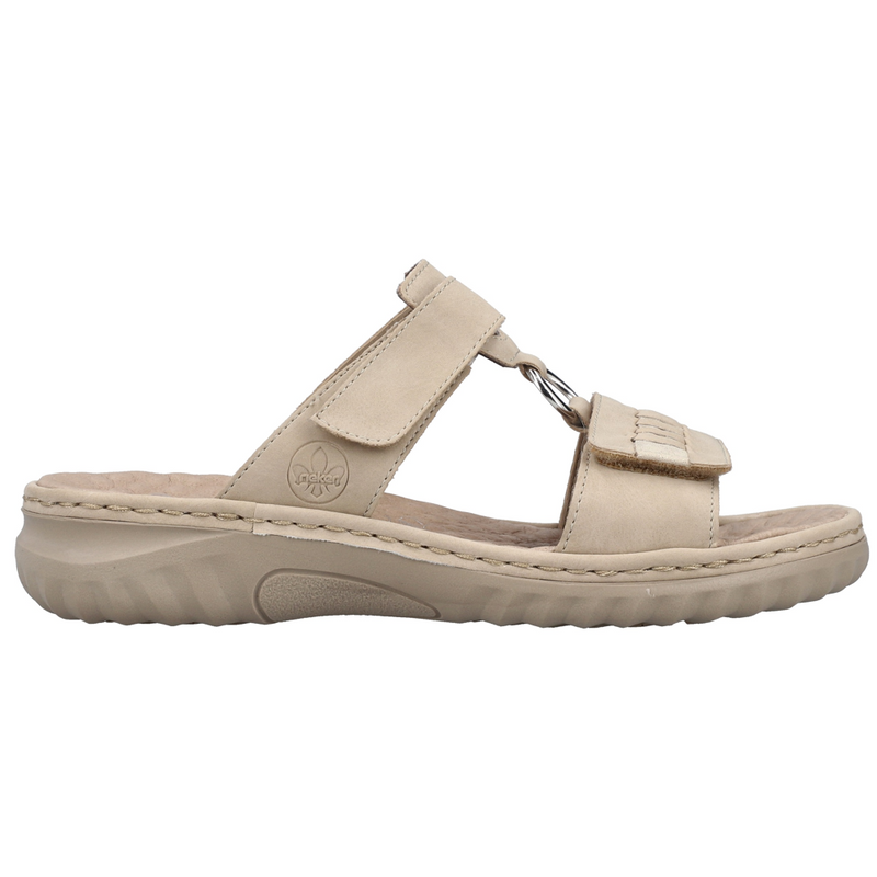 Rieker 60481-62 (Fleece) Ginger Muschel Sandals