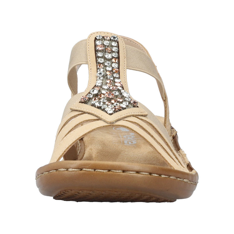 Rieker 60803-20 (Wisbech) Tan Sandals