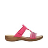 Rieker 60898-31 (London) Pink Sandals