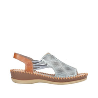 Rieker 61359-14 (Norfolk) Denim Cayenne Sandals