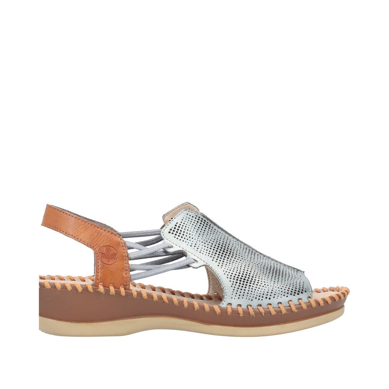 Rieker 61359-14 (Norfolk) Denim Cayenne Sandals