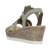 Rieker 619B2-52 (Poole) Pistazie Sandals