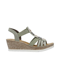 Rieker 619B2-52 (Poole) Pistazie Sandals