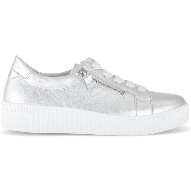 Gabor Wisdom Silber Trainers