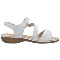 Rieker 659C7-93 (Gabi) Silver Sandals