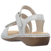 Rieker 659C7-93 (Gabi) Silver Sandals