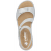 Rieker 659C7-93 (Gabi) Silver Sandals