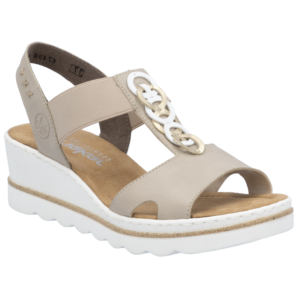 Rieker 67498-62 (Durham)  Lehm Sandals