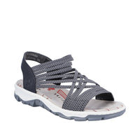 Rieker 68888-14 (Sizal) Pazifik Weiss Sandals