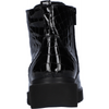 Waldlaufer Florenz (Flower 2) Black Ankle Boots