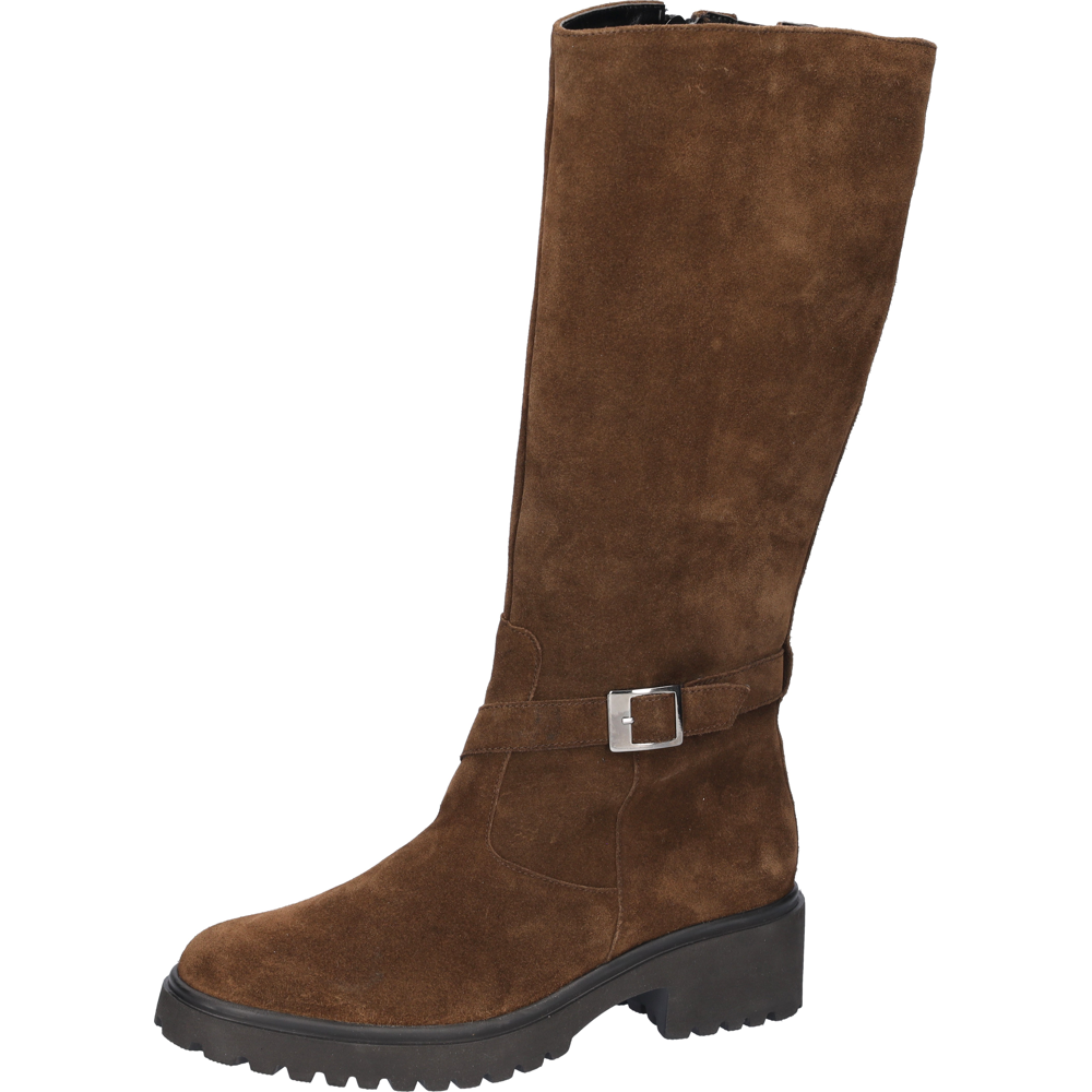 Waldlaufer H-Luise (Louise) Brown Suede Boots