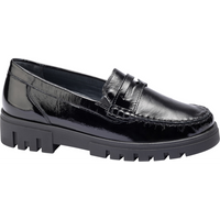 Waldlaufer H-Serena Black Patent Shoes