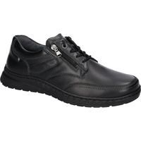 Waldlaufer H-Eddy (Plain) Black Shoes