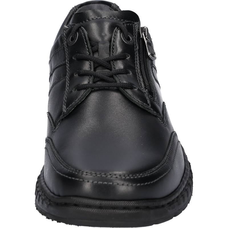 Waldlaufer H-Eddy (Plain) Black Shoes