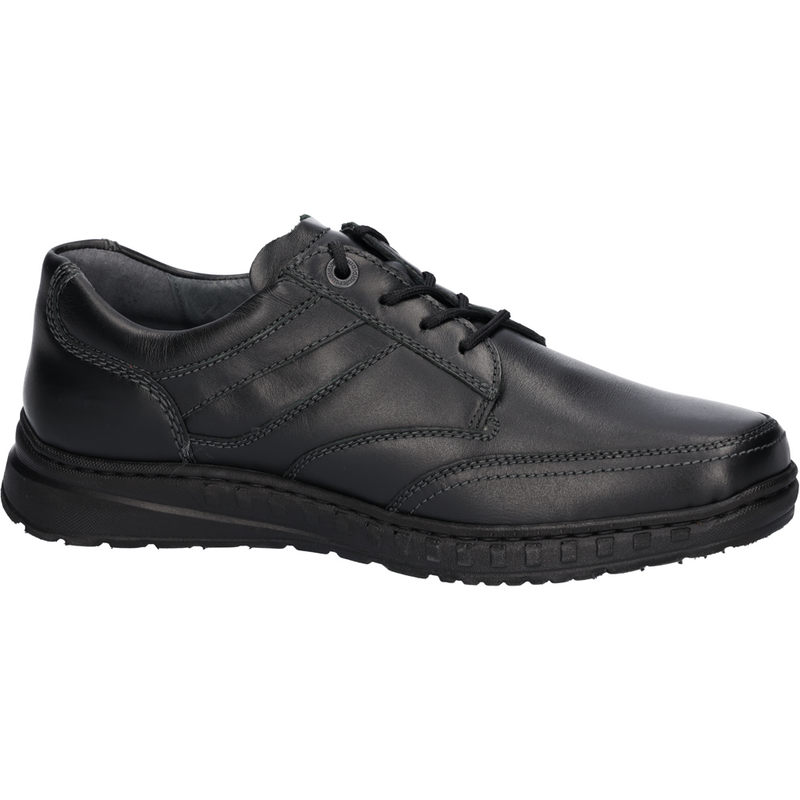 Waldlaufer H-Eddy (Plain) Black Shoes