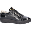 Waldlaufer H-Yuna Black Patent Trainers