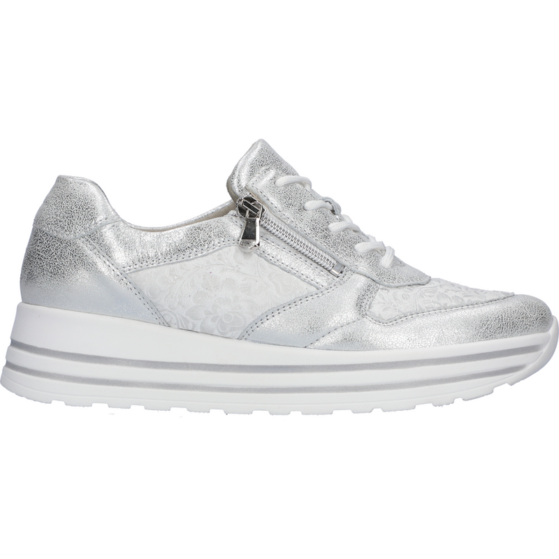 Waldlaufer H-Lana (Jasmine) Silver Trainers