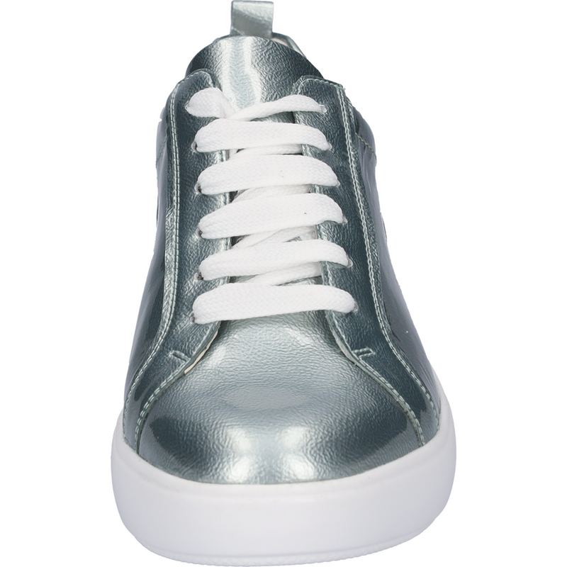 Waldlaufer H-Vivien (Limestone) Silver Trainers