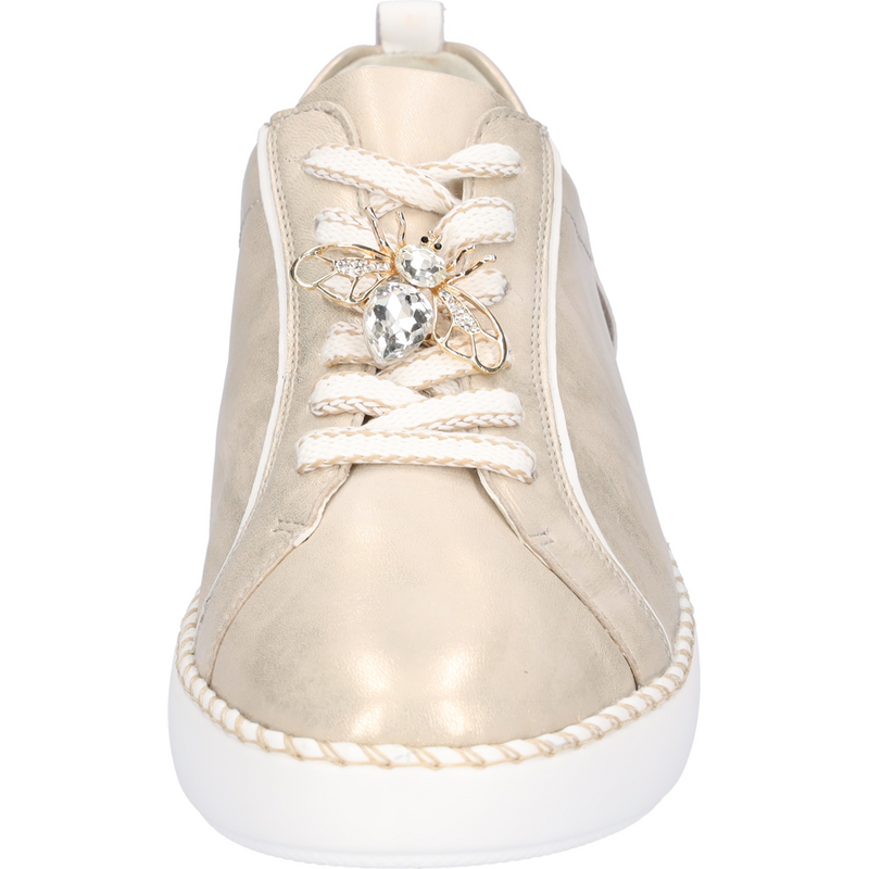 Waldlaufer Vivien (Bee's) Light Gold Trainers