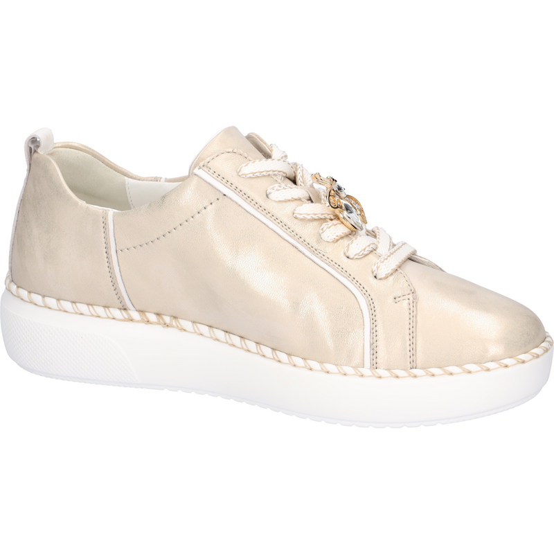 Waldlaufer Vivien (Bee's) Light Gold Trainers