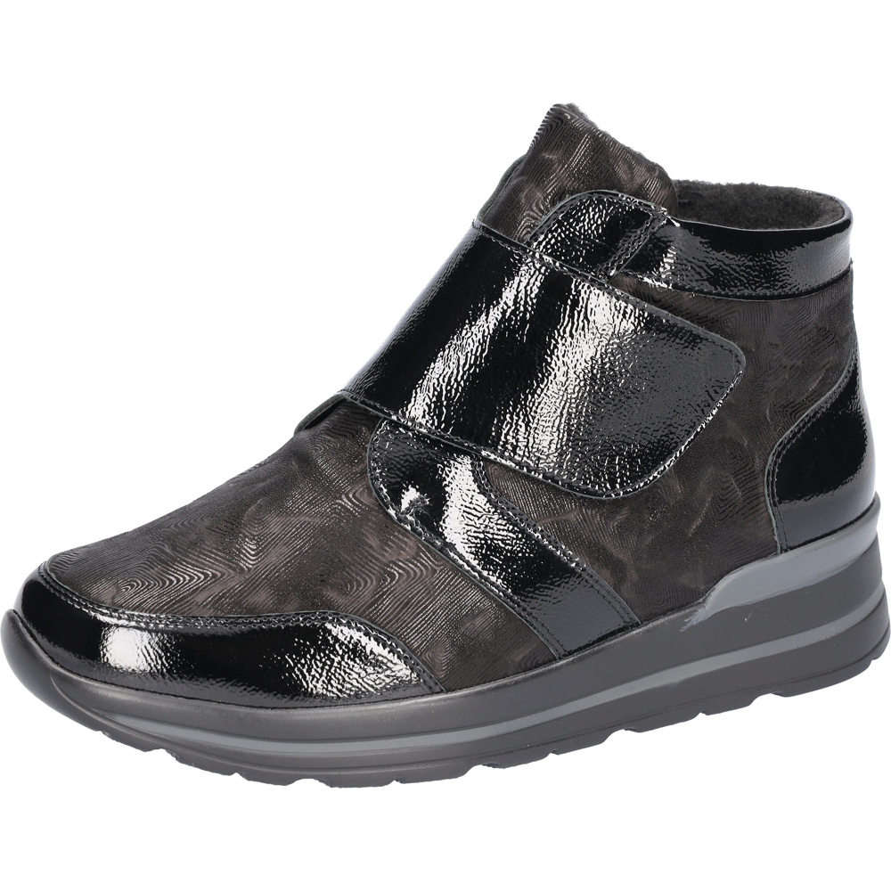 Waldlaufer M-Sarah Black Patent Boots