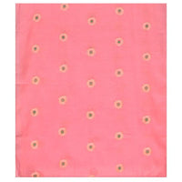 Jewel City Blossom Pink Embroidered Scarf