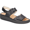 Waldlaufer Willow (Wigwam) Black Sandals