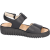 Waldlaufer Willow (Wigwam) Black Sandals