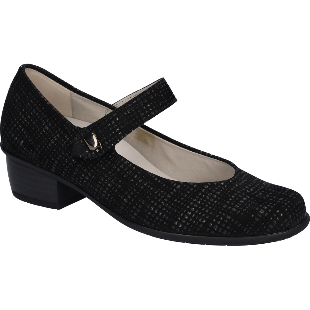 Waldlaufer Haifi (Crucial) Black Shoes