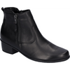 Waldlaufer Haifa (Housten) Black Ankle Boots