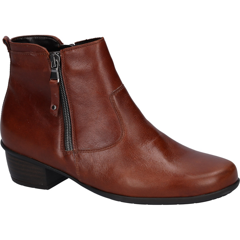 Waldlaufer Haifa (Housten) Cognac Ankle Boots