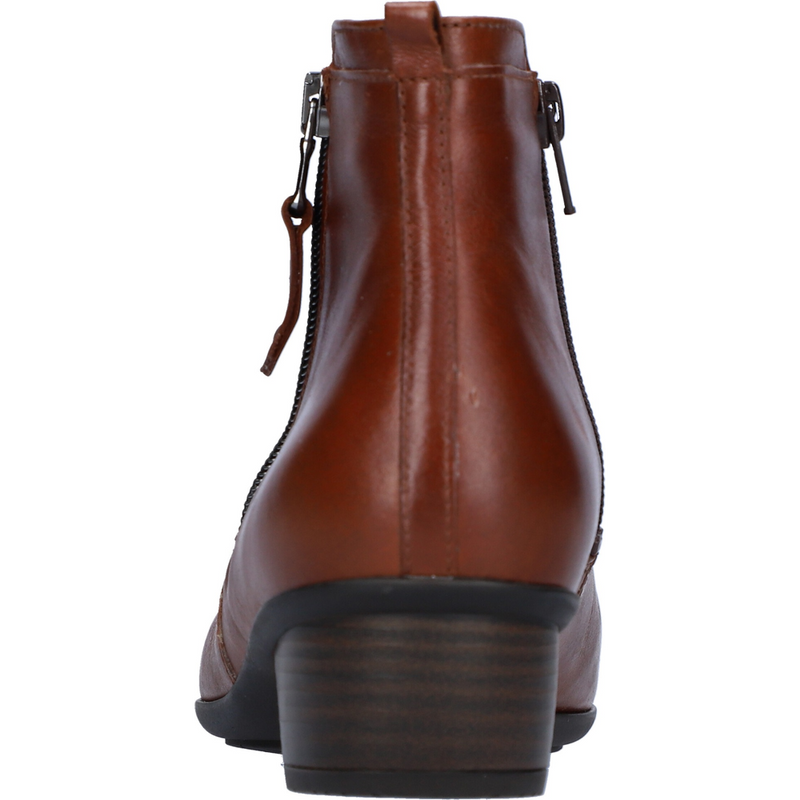 Waldlaufer Haifa (Housten) Cognac Ankle Boots