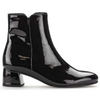 Gabor Abbey Black Patent Boots