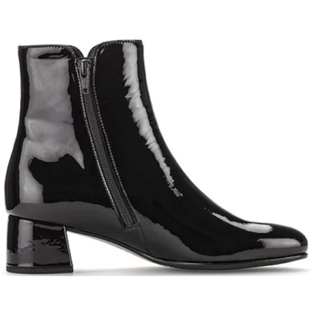 Gabor Abbey Black Patent Boots