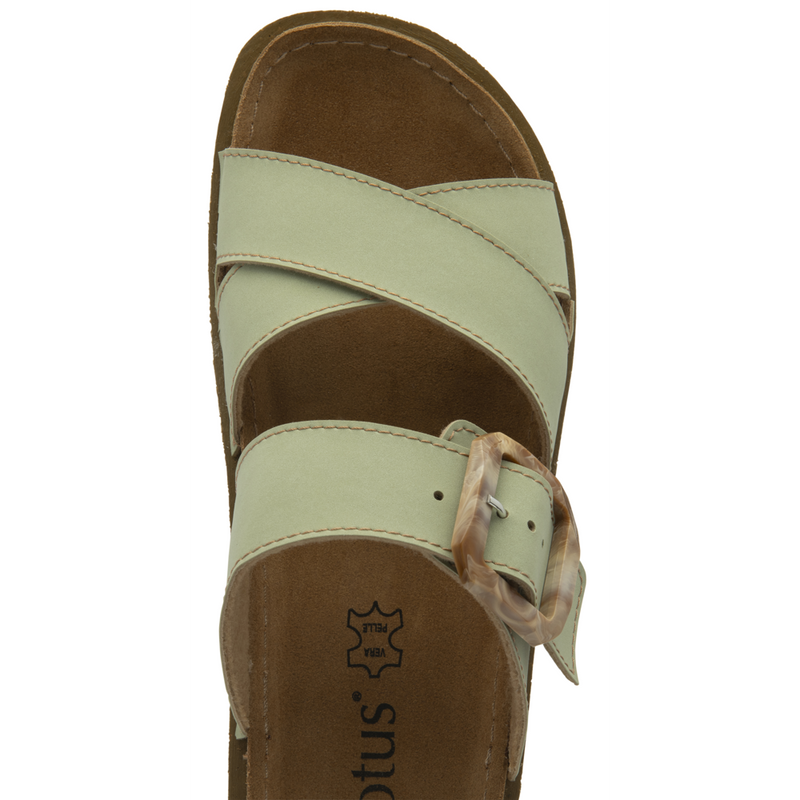 Lotus Assenza Green Sandals