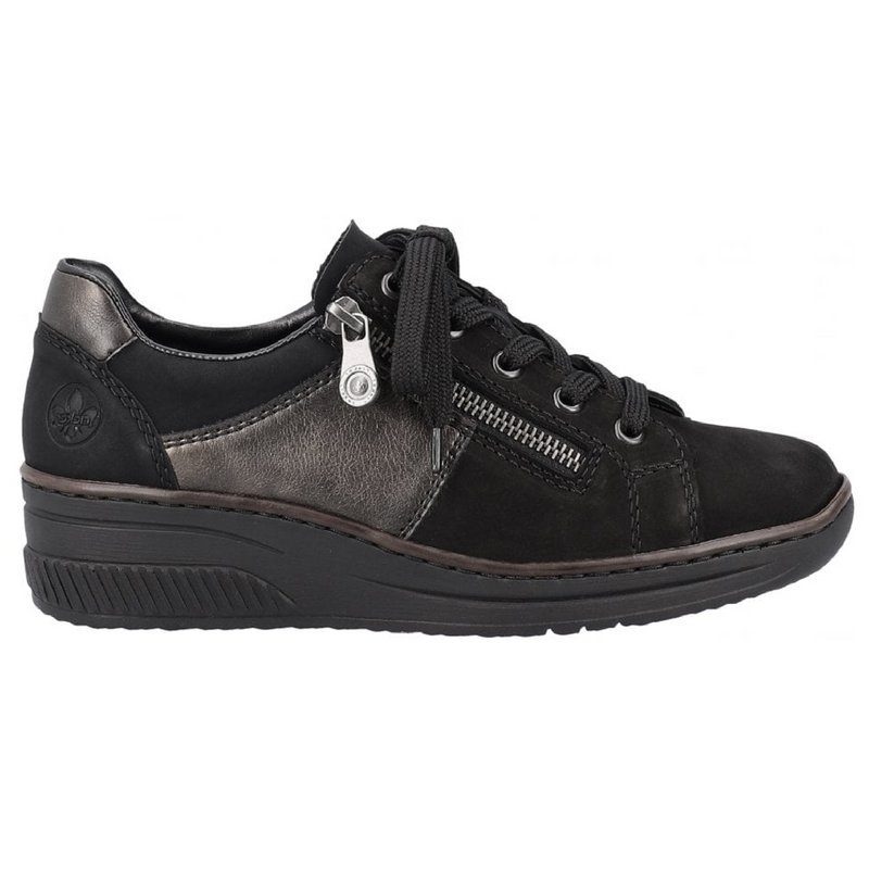 Rieker 48700-00 (Australia) Black Shoes