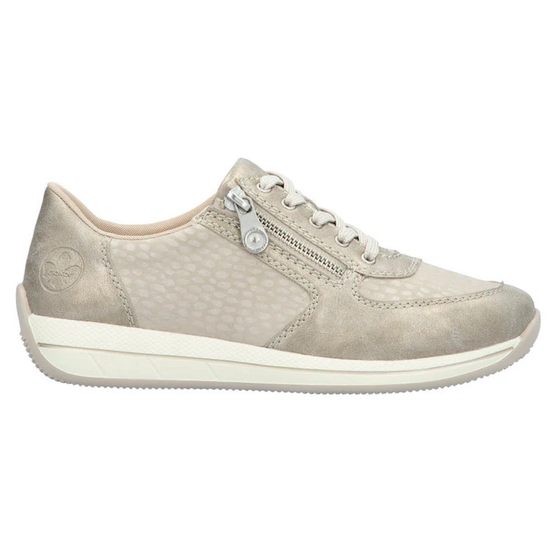 Rieker N1112-60 (Adele) Perle Cliff Trainers